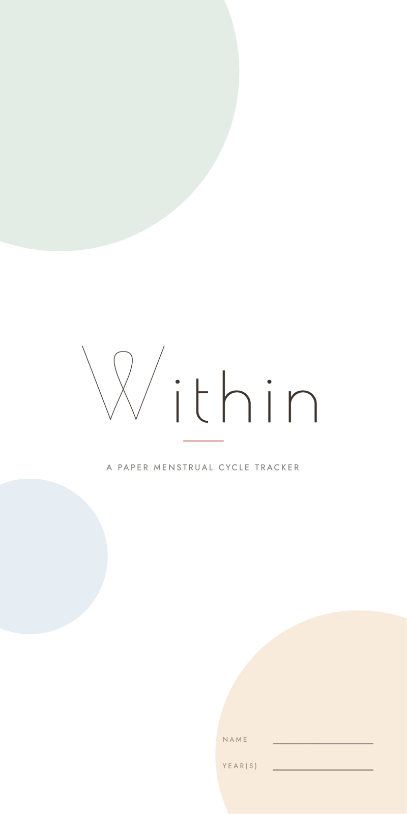 The front cover of Within